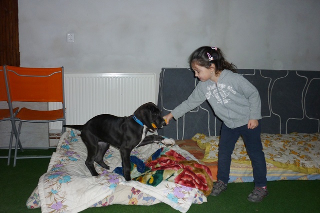Afrinka na první návštěvě u maminky 029