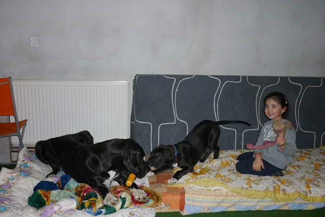 Afrinka na první návštěvě u maminky 041